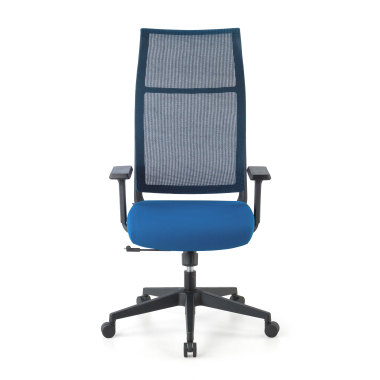 ergonomic chair blue stay mesh movable armrests 4