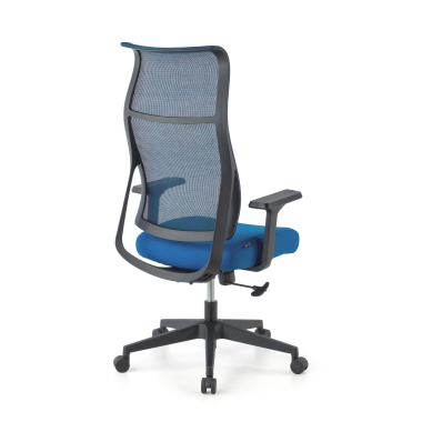 ergonomic chair blue stay mesh movable armrests 6