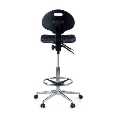 work and laboratory stool black stool plastic no armrests 9