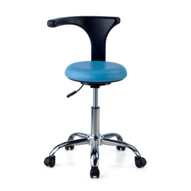 work and laboratory stool blue clinicpro plastic no armrests 7