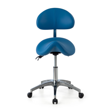 work and laboratory stool blue ergo clinic plastic no armrests 5