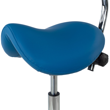 work and laboratory stool blue ergo clinic plastic no armrests 8