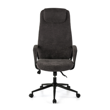 office chair anthracite denmark fabric upholstered armrests headrest 3