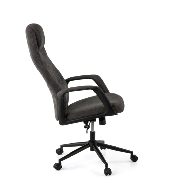office chair anthracite denmark fabric upholstered armrests headrest 4