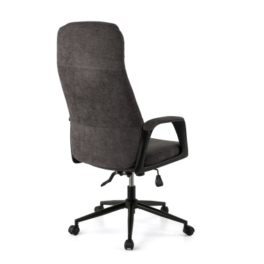 office chair anthracite denmark fabric upholstered armrests headrest 9