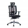 Japanese ergonomic office chair Hiro, moulded foam and headrest