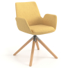 Nordic Glamm Chair, Wooden Legs, Certified