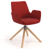 Glamm Swivel Chair, structure with wheels
