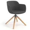 Laure Meeting Chair, 360º Swivel, Comfortable and Durable