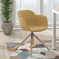Laure Meeting Chair, Wooden...
