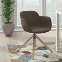 Laure Meeting Chair, Wooden...