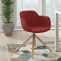 Laure Meeting Chair, Wooden...