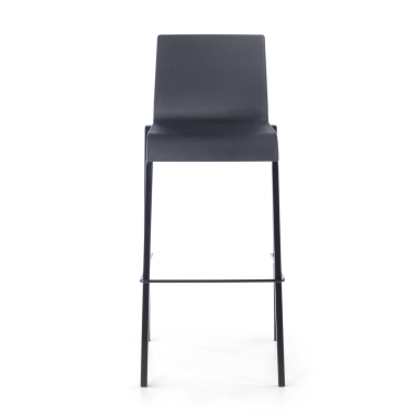 stool black alea plastic no armrests 3