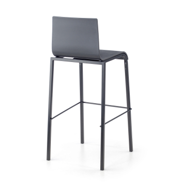 stool black alea plastic no armrests 9