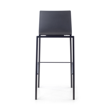 stool black alea plastic no armrests 6