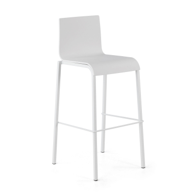stool white alea plastic no armrests 1