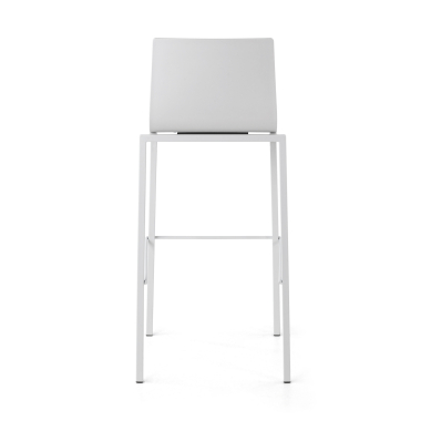 stool white alea plastic no armrests 6