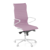 Office chair Design Cagliari, low back, genuine leather
