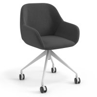 Meeting chair with castors...