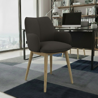 Scandinavian Chair Nora, Wooden Legs, Certified