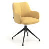 Conference chair Nora, 4 legs, upholstered armrests