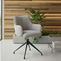 Upholstered meeting chair...