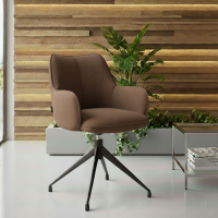 Upholstered meeting chair...