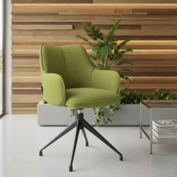 Upholstered meeting chair...