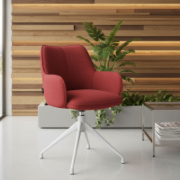 Upholstered meeting chair...