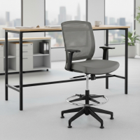 Office Stool with Arms Lady