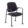 Training chair with castors Viterbo, wide seat