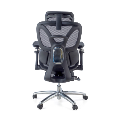 ergonomic chair black sense ultra mesh 4d adjustable armrests lumbar support headrest extendable footrest 10