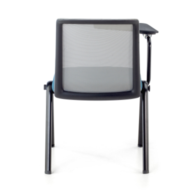chair with writing tablet blue desk easel mesh no armrests 9