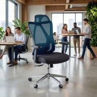 Matrix Breathable Office Chair, Adjustable Arms and Lumbar Support