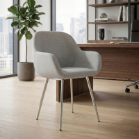 Conference chair Greta, 4 legs, upholstered armrests