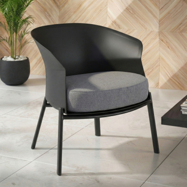 waiting room chair black wooden legs fabric no armrests 2
