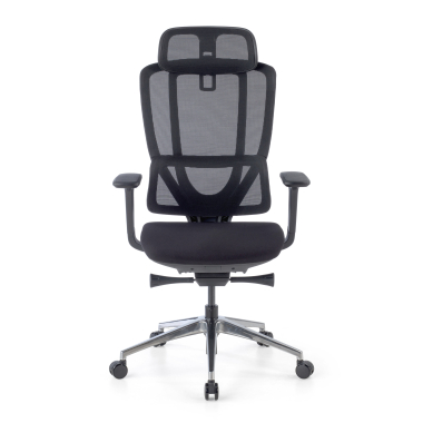 ergonomic chair black aeroflow black frame mesh 3d adjustable armrests double lumbar support headrest 3