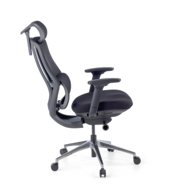 ergonomic chair black aeroflow black frame mesh 3d adjustable armrests double lumbar support headrest 7