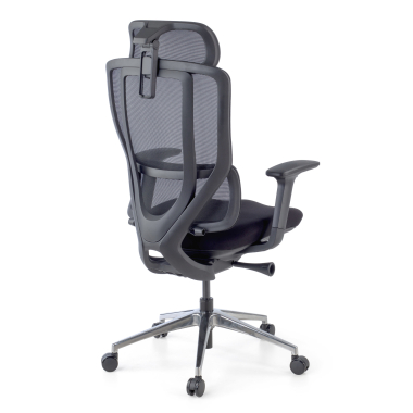 ergonomic chair black aeroflow black frame mesh 3d adjustable armrests double lumbar support headrest 11