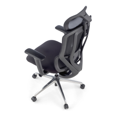 ergonomic chair black aeroflow black frame mesh 3d adjustable armrests double lumbar support headrest 13