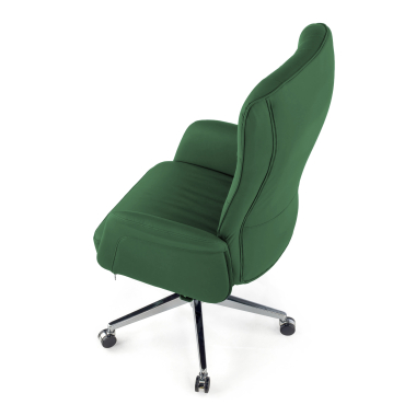 office chair green ankara synthetic leather upholstered armrests 10