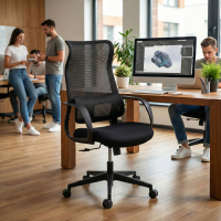 Reclining office chair Axis, adjustable lumbar support, 3 independent zones