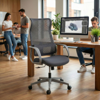 Reclining office chair Axis, adjustable lumbar support, 3 independent zones
