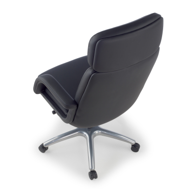 office chair black watson synthetic leather upholstered armrests 10
