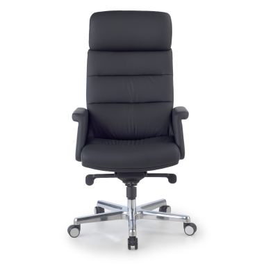office chair black consul synthetic leather upholstered armrests 3