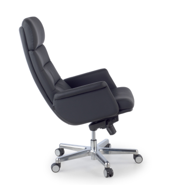 office chair black consul synthetic leather upholstered armrests 13