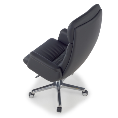 office chair black consul synthetic leather upholstered armrests 11