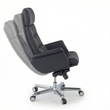office chair black consul synthetic leather upholstered armrests 4