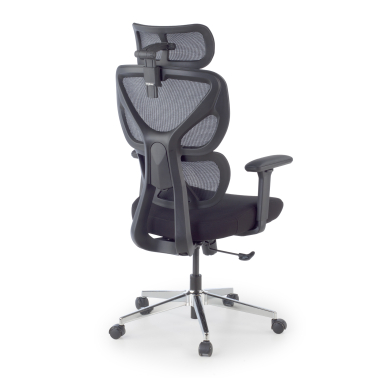 ergonomic chair black erghos air fabric 3d adjustable armrests lumbar support headrest 11