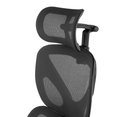 ergonomic chair black erghos air fabric 3d adjustable armrests lumbar support headrest 12